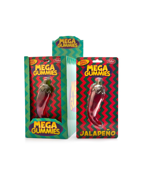 peperoncino-gommoso,mega-gummies-120g,caramelle-piccanti,11-pezzi-gommosi,gommosi-frutta,dolciumi-originali