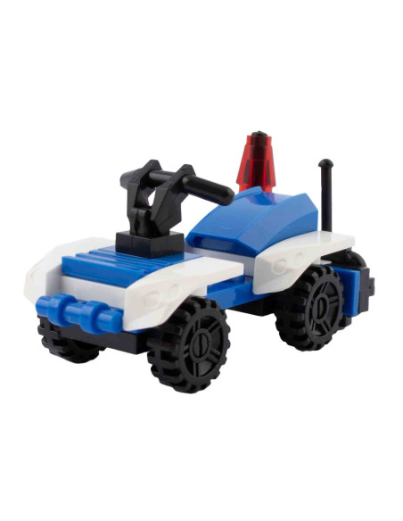 Polizia set costruzioni gr.5  Pz.20, Ingrosso caramelle dolciumi www.ilcaramellaio2.com