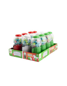 gumball-machine,dispenser-bubble-gum,40g,12-pezzi,caramelle-frutta,candy-dispenser 2