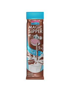 cannucce biscotto crema, snack latte dolce, blister cannucce, gadget latte goloso, dolciumi bambini, candy snack 2