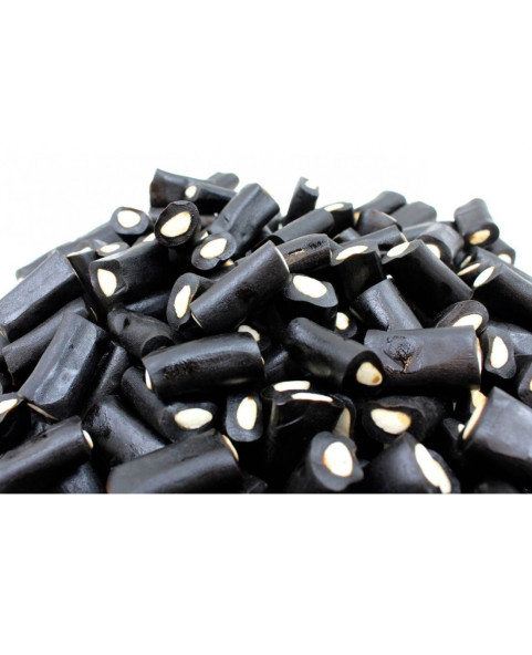 Licorice and coconut filling 1 kg, Wholesale sweets and sweets www.ilcaramellaio2.com