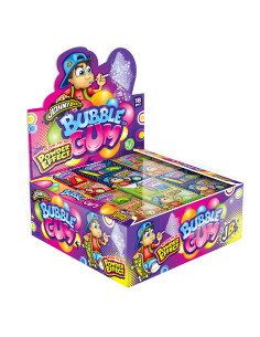 BUBBLE GUM A BASTONCINO Gr.35  Pz.18 Ingrosso caramelle dolciumi www.ilcaramellaio2.com