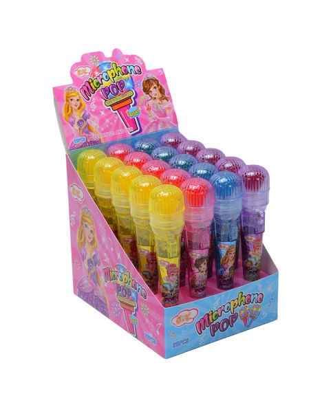 MICROPHONE POP Gr.9 Pcs.20, Wholesale sweets and sweets www.ilcaramellaio2.com
