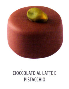 "PISTACHE" PRALINA 14 g 1,925 kg, Wholesale of chocolate sweets and sweets www.ilcaramellaio2.com
