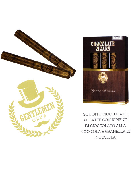 EXP. N° 12 BOXES N° 3 CHOCOLATE CIGARS 75 g, Wholesale of chocolate sweets and sweets www.ilcaramellaio2.com