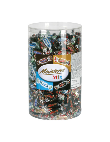 Miniatures mix 3 Kg, Wholesale of sweets and sweets Christmas products www.ilcaramellaio2.com