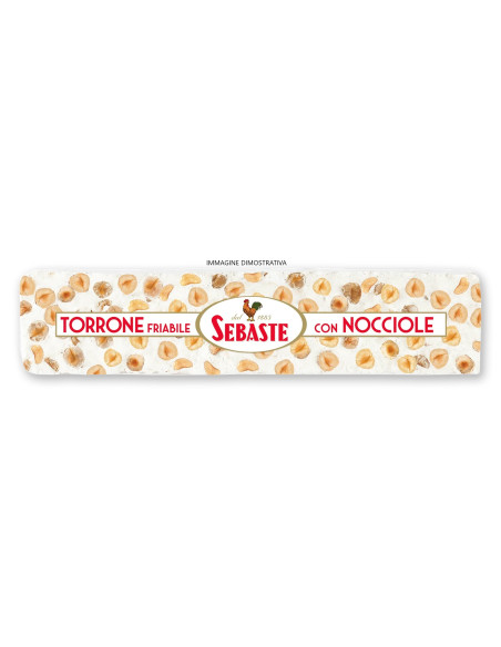 CUBO NOCCIOLA PIEMONTE  kg. 2,500 Sebaste, cubo-nocciola,piemonte,sebaste,dolci-sfusi,formato-professionale,torrone