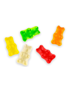 Haribo Gummy Bears with assorted fruit flavours – colourful and chewy sweets in a convenient 1 kg bulk pack. 2