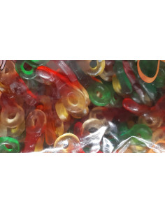 CIUCCI FRUTTA RAVAZZI Kg 2, ciucci-frutta,ravazzi,caramelle-frutta,gommose-soft,caramelle-sfuse,dolciumi-gommati 2