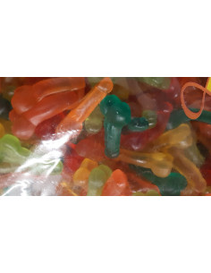 DICKIES FRUTTA RAVAZZI kg. 1, dickies-frutta,ravazzi,caramelle-frutta,gommose-lucide,caramelle-sfuse,dolciumi-gommati 2
