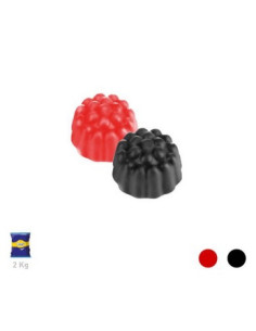 RAVAZZI BLACKBERRIES AND RASPBERRIES GUMMY 2 kg, Wholesale sweets and candies www.ilcaramellaio2.com