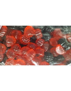 RAVAZZI BLACKBERRIES AND RASPBERRIES GUMMY 2 kg, Wholesale sweets and candies www.ilcaramellaio2.com 2