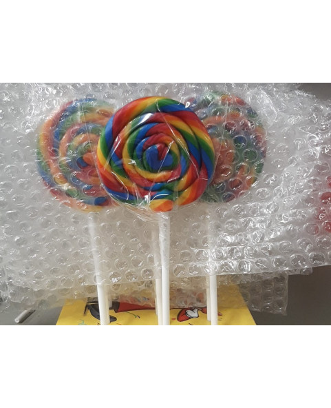 lecca lecca, lecca spirale, lecca arcobaleno, lollipop, dolciumi colorati, caramelle feste, candy bar, lecca grandi
