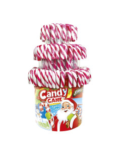 CANDY CANE GUSTO FRAGOLA Gr.12 Pz.100 , Ingrosso caramelle dolciumi www.ilcaramellaio2.com