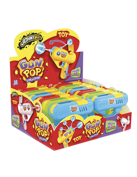 Pz.12 GUN POP TRIGGER Gr.10, Wholesale sweets and candies www.ilcaramellaio2.com