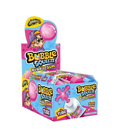 Pz.24 BUBBLE GUM SUEEZE Gr.30, Wholesale sweets and candies www.ilcaramellaio2.com