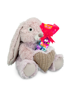 Peluches Bunny love Gr.100 Esp. Pz.8, Ingrosso caramelle dolciumi www.ilcaramellaio2.com