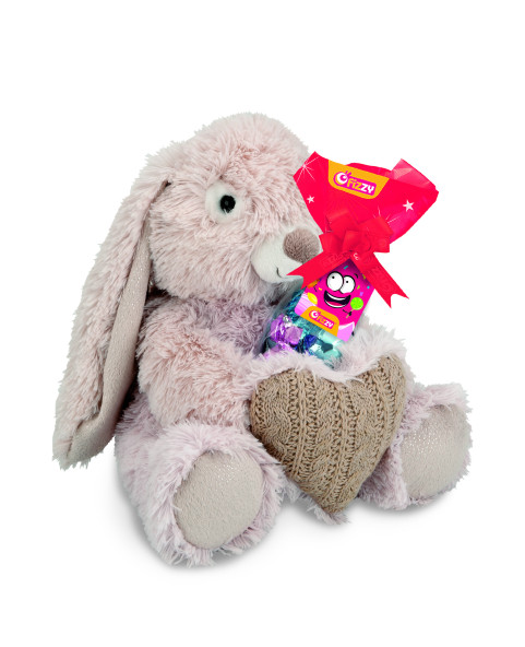 Peluches Bunny love Gr.100 Esp. Pz.8, Ingrosso caramelle dolciumi www.ilcaramellaio2.com