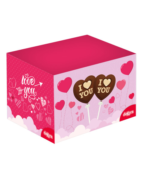 lecca cioccolato, cuore, regalo, dolce, san valentino, bomboniera, Dekora