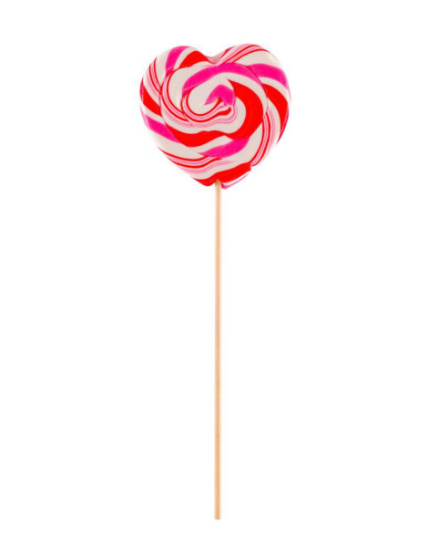 Mega spiral heart lollipop Gr.260 Pcs.10, Wholesale sweets and sweets www.ilcaramellaio2.com