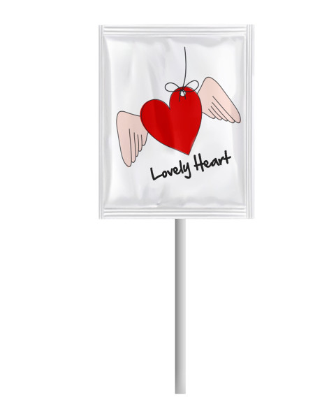 lecca red love, lecca lecca frutta, lecca lecca incartati, dolci festa bambini, confezione 100 pezzi, party bag bambini