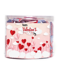 lecca red love, lecca lecca frutta, lecca lecca incartati, dolci festa bambini, confezione 100 pezzi, party bag bambini