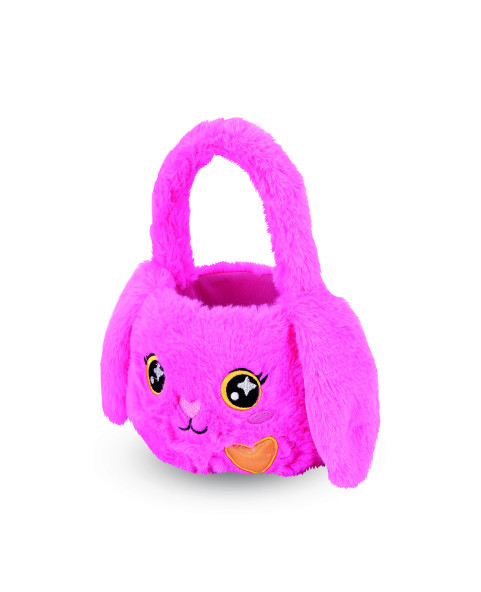 Basket Plush Bunny gr. 115, Wholesale sweets and candies www.ilcaramellaio2.com