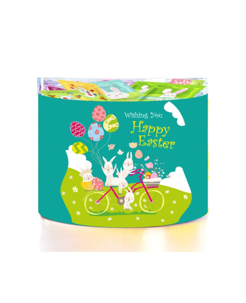 lecca happy easter, lecca lecca frutta, dolci festa pasqua, lecca lecca incartati, confezione 100 pezzi, party bag bambini