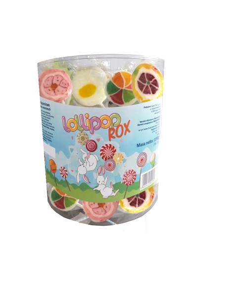 lecca spring rocks, lecca lecca frutta, dolci festa bambini, lecca lecca incartati, confezione 80 pezzi, party bag bambini