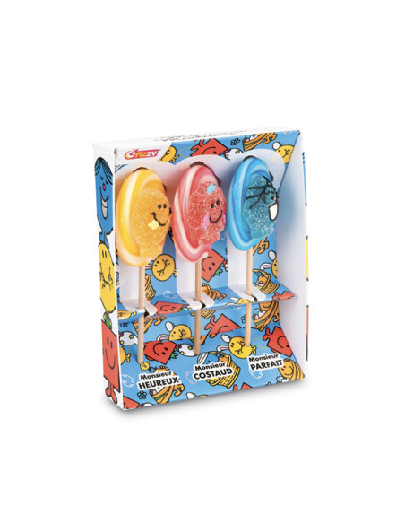 Mr Men and Little Miss Lollipop Box 81g Pc. 40, Wholesale sweets chocolate candy www.ilcaramellaio2.com