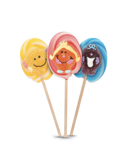 Mr Men and Little Miss Lollipop Box 81g Pc. 40, Wholesale sweets chocolate candy www.ilcaramellaio2.com