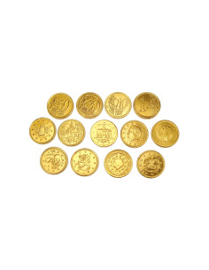 Cylinder Loose Coins mm.33 (275 pcs), Wholesale sweets and candies www.ilcaramellaio2.com 2