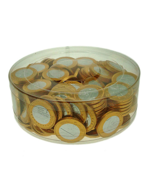 chocolate-coins,milk-chocolate,loose-chocolate,candy-display,chocolate-cylinder,bulk-sweets