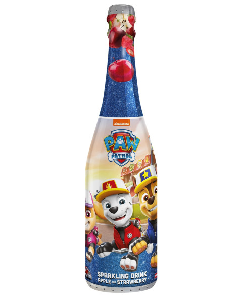 Paw patrol Spumante Analcolico l.0,75  Pz.1, Ingrosso caramelle dolciumi www.ilcaramellaio2.com