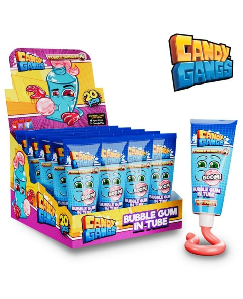 Candy Gangs Tubble bubble gr.20 Pz.20, Wholesale sweets and candies www.ilcaramellaio2.com