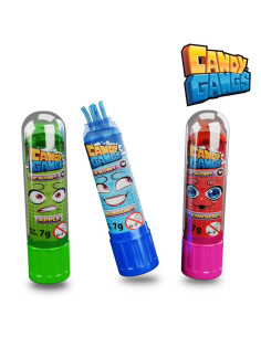 Candy Gangs lip glossy gr.7 Pz.24, Wholesale sweets and candies www.ilcaramellaio2.com