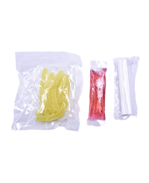 PZ.12 CUP CRAZY FRIES GR.63, Ingrosso caramelle dolciumi www.ilcaramellaio2.com,patatine, gommose, fragola, bambini