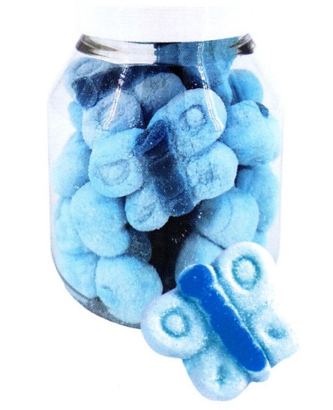 barattolo-mallow-assortiti, mallow-mix, margherite-azzurre, margherite-rosa, dolciumi-rossinis