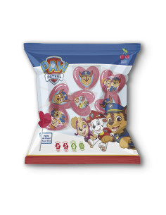 Paw patrol lecca cuore sacchetto da 7 pz gr.97, Ingrosso caramelle dolciumi www.ilcaramellaio2.com