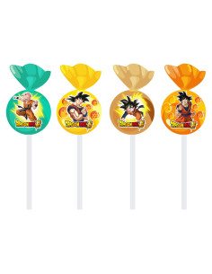 chupa-dragonball,lollipop-bubblegum,cola-frizzante,caramelle-tema,box-12,100g-5pezzi