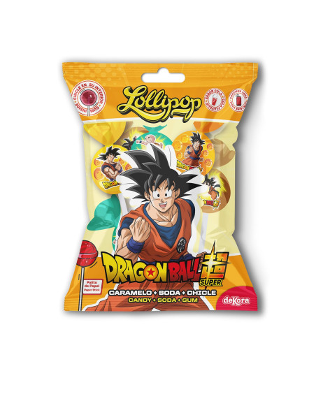 chupa-dragonball,lollipop-bubblegum,cola-frizzante,caramelle-tema,box-12,100g-5pezzi