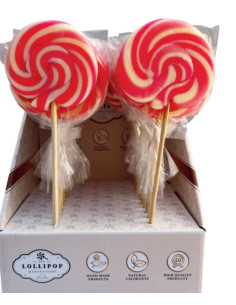 lecca-tornado,lecca-spirale-30g,lollipop-gigante,colori-assortiti,candy-table,box-24
