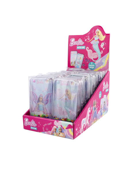 Barbie water game  gr.3  Pz.24 , Ingrosso caramelle dolciumi www.ilcaramellaio2.com