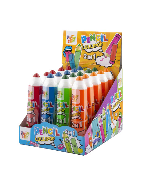 Pastelli Lollipop gr.15 Pz.20, Ingrosso caramelle dolciumi www.ilcaramellaio2.com