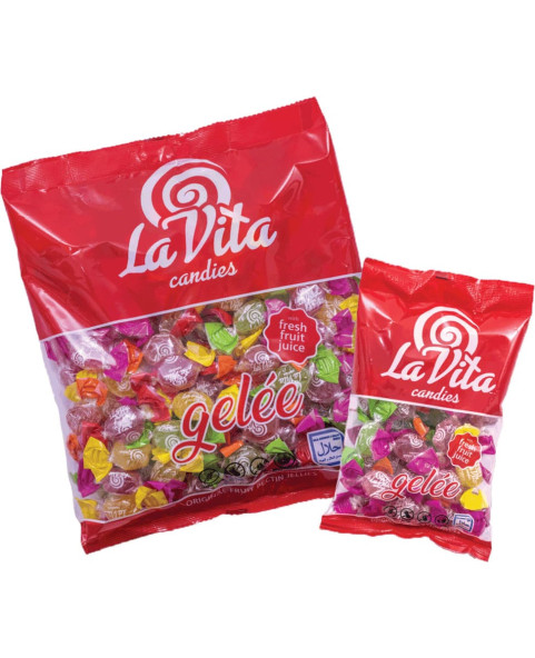 Wrapped jelly mixed fruit Kg 1, Wholesale sweets and candies www.ilcaramellaio2.com