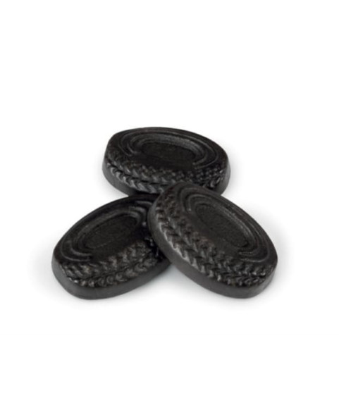 Salted liquorice car tires, Wholesale sweets and candies www.ilcaramellaio2.com