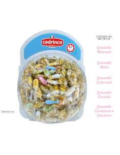 CT. N° 1 BOCCIA "GESSETTI INCARTATI" 5 KG, Wholesale sweets and candies www.ilcaramellaio2.com
