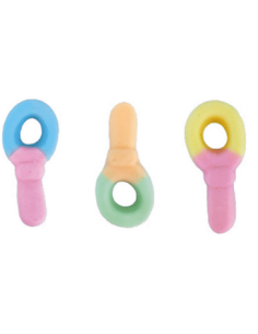 RAINBOW FOAM PACIFIERS Kg.2, Wholesale sweets and candies www.ilcaramellaio2.com