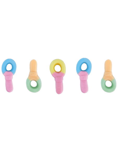 CIUCCI ARCOBALENO FOAM Kg.2, ciucci-arcobaleno, gommoso-foam, frutta, astra, caramelle, sfuse