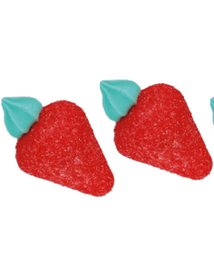 STRAWBERRIES MALLOW FRIZZANTI 15/17 g Kg.3, Wholesale sweets and sweets www.ilcaramellaio2.com